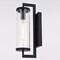 Vaxcel Morgan Park 16-in H 1 Light Black Dusk to Dawn Contemporary Outdoor Wall Lantern Clear Glass T0603 - alternate 4